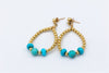 Turquoise Beaded Earrings