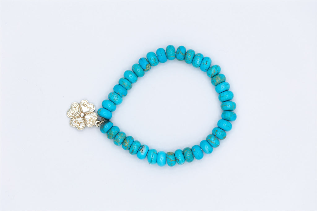 Turquoise Heishi Bracelet