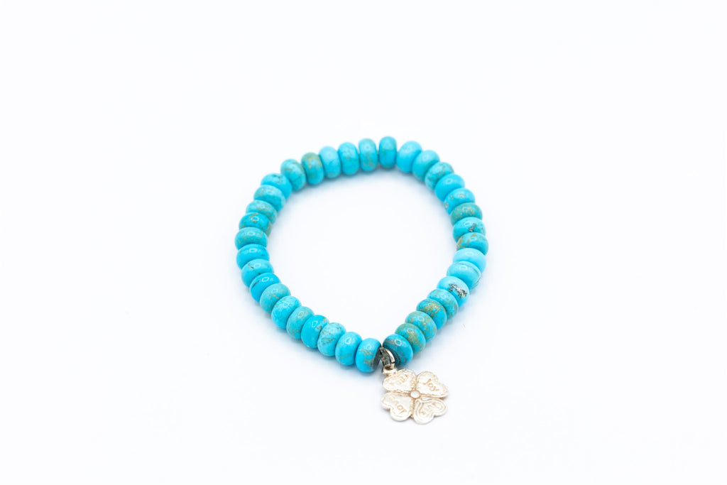 Turquoise Heishi Bracelet