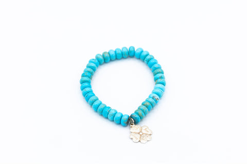 Turquoise Heishi Bracelet