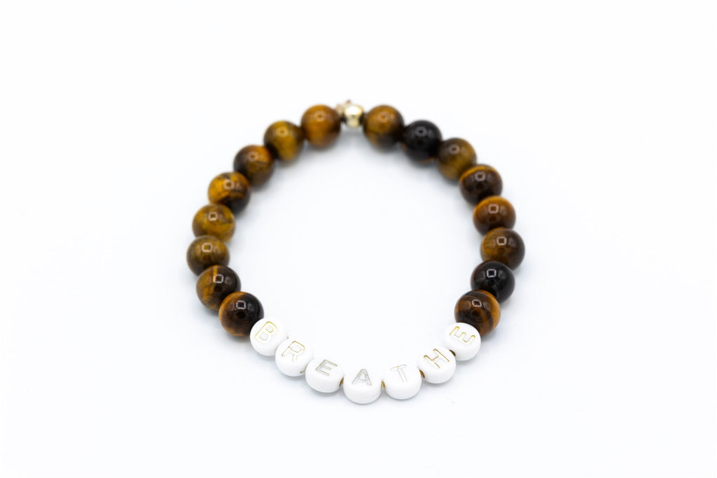 Strength Tigers Beaded Bracelet